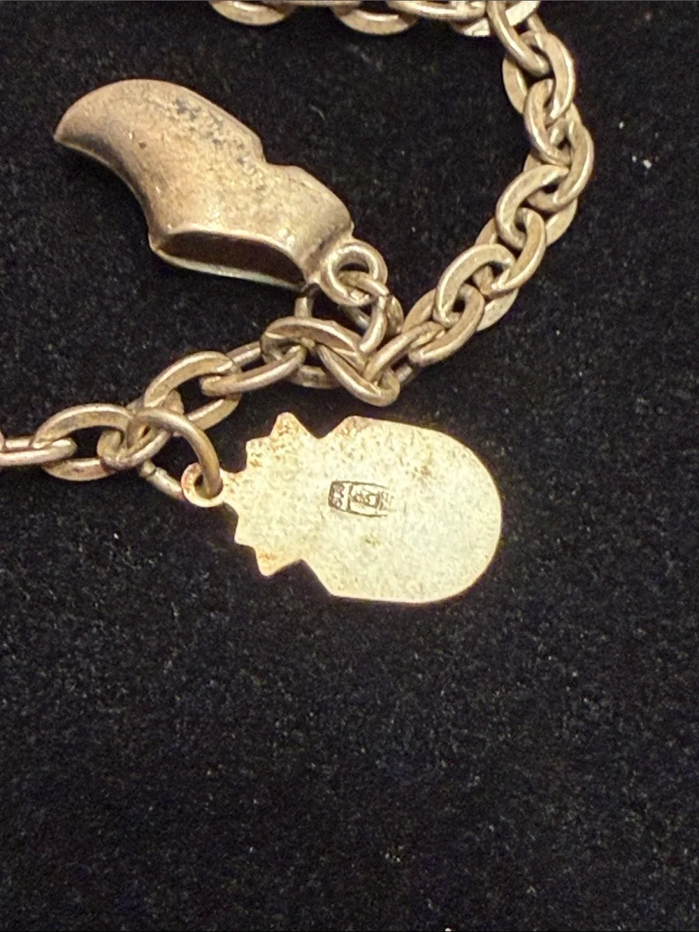 MCM 925 Stamped European Travel Souvenir Charm Bracelet